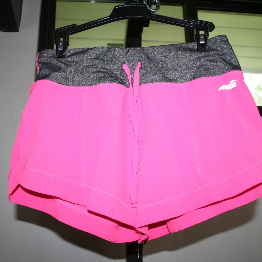 NWOT AVIA ATHLETIC SHORTS WITH BRIEF